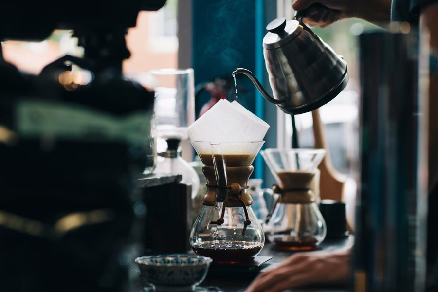 Hand Drip Coffee: the photograph it was printed from